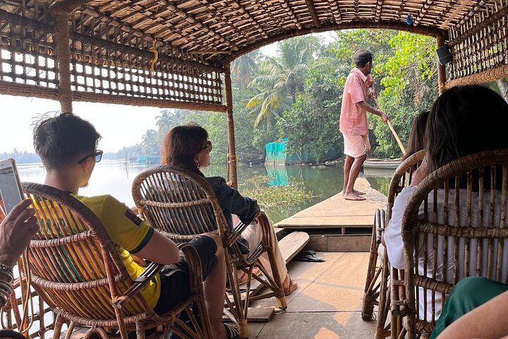Cochin : Ecoboottocht met lunch door Backwater Village