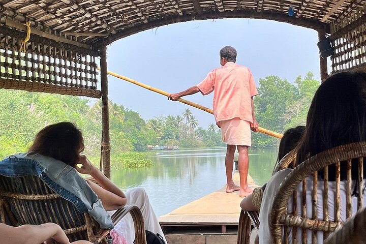 Cochin : Ecoboottocht met lunch door Backwater Village