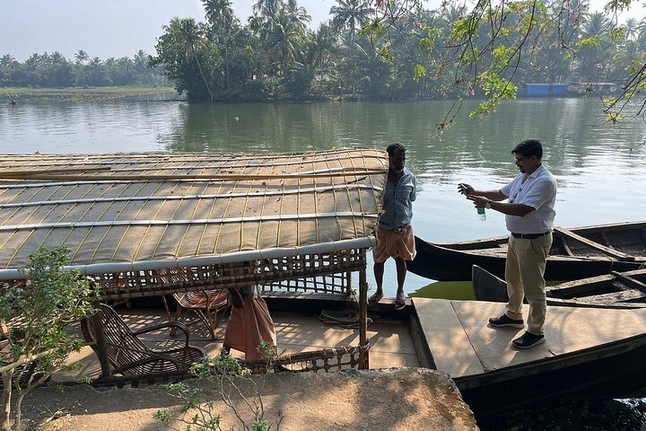 Cochin : Ecoboottocht met lunch door Backwater Village