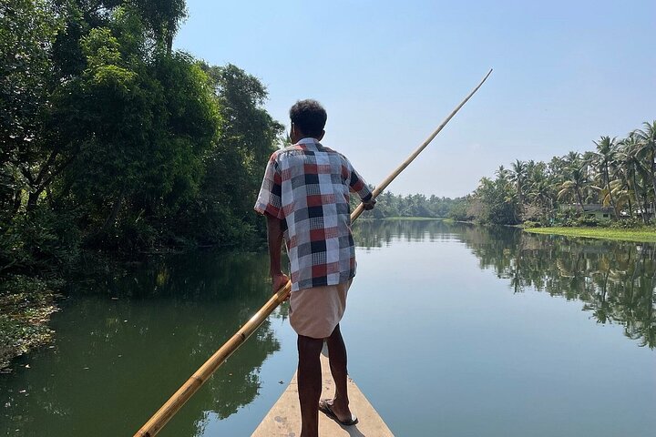 Cochin : Ecoboottocht met lunch door Backwater Village