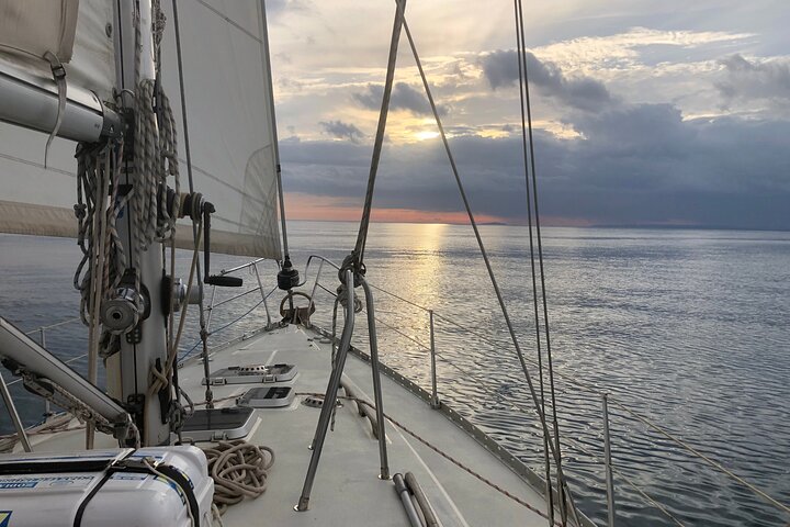 7-dagers cruise i en 12-meters seilbåt