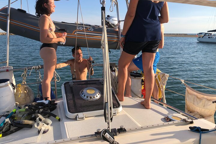 7-dagers cruise i en 12-meters seilbåt