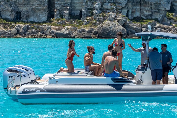 Bådtur Egadi Day opdag Favignana og Levanzo fra Trapani