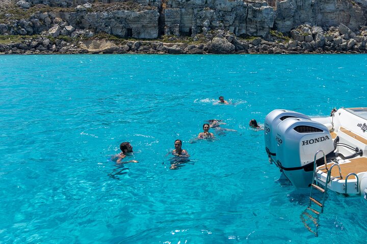 Bådtur Egadi Day opdag Favignana og Levanzo fra Trapani