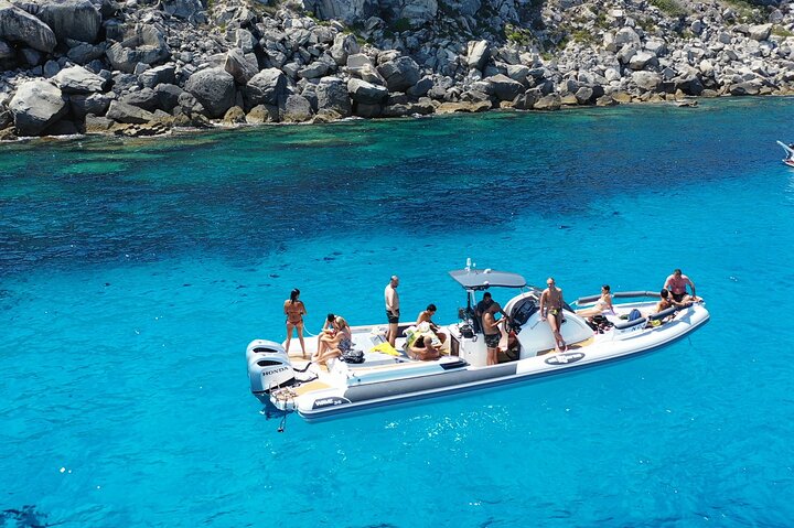 Bådtur Egadi Day opdag Favignana og Levanzo fra Trapani
