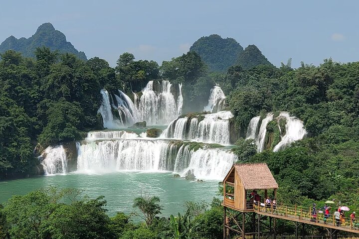 2-tägige private Tour zum Detian-Wasserfall und Mingshi von Nanning