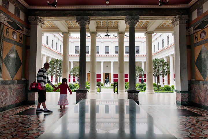 Privétour Getty villa met door het museum opgeleide kunsthistoricus