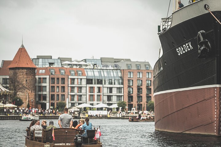 Gdansk guidad stadskryssning på historisk polsk båt