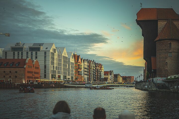 Gdansk guidad stadskryssning på historisk polsk båt