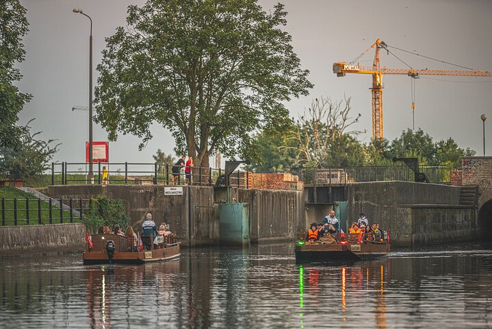 Gdansk guidad stadskryssning på historisk polsk båt