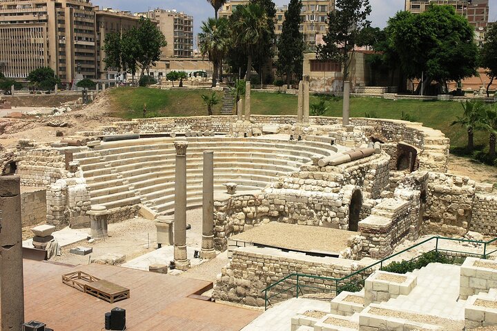 Dagtocht naar Alexandrië vanuit Gizeh en Caïro door Pharaohs Tours