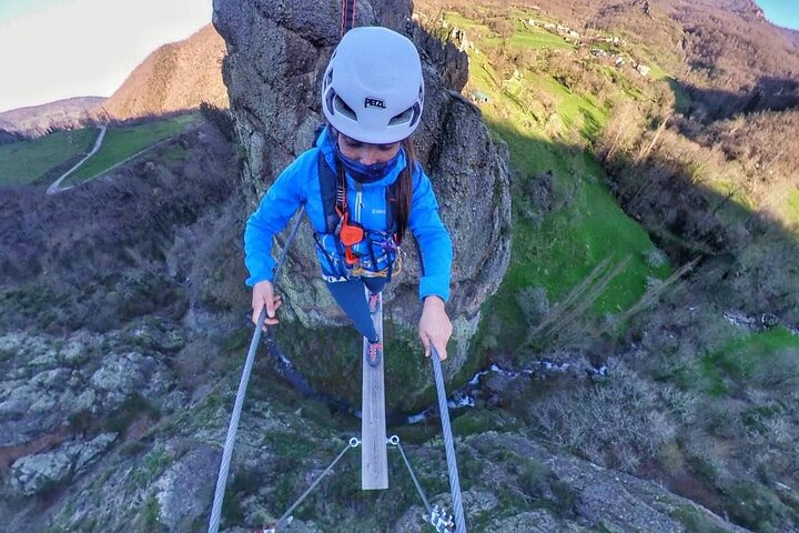Attività di mezza giornata Arrampicata in Via ferrata Socastillo
