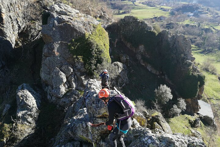 Attività di mezza giornata Arrampicata in Via ferrata Socastillo