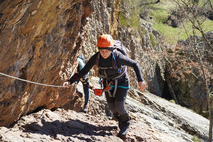 Attività di mezza giornata Arrampicata in Via ferrata Socastillo
