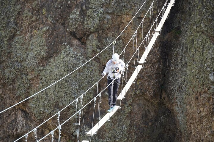 Attività di mezza giornata Arrampicata in Via ferrata Socastillo