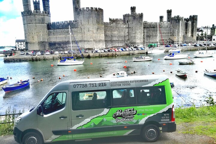 Privétour door middeleeuwse 4 kastelen van Wales