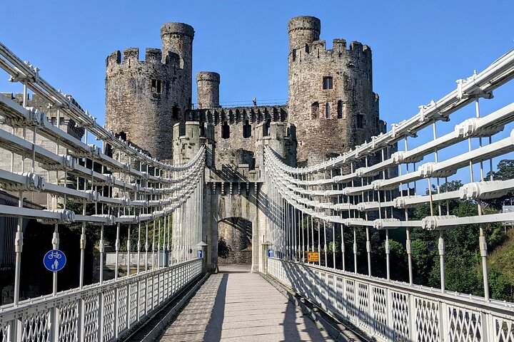 Privétour door middeleeuwse 4 kastelen van Wales