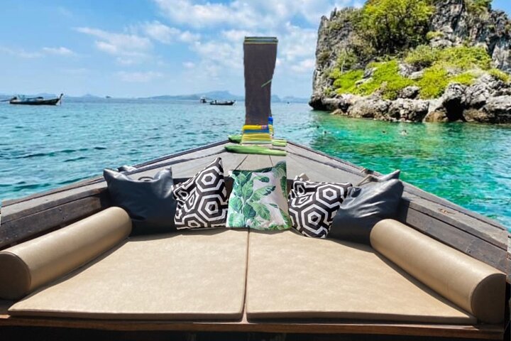 Private Longtail Boat Tour to 4 Islands