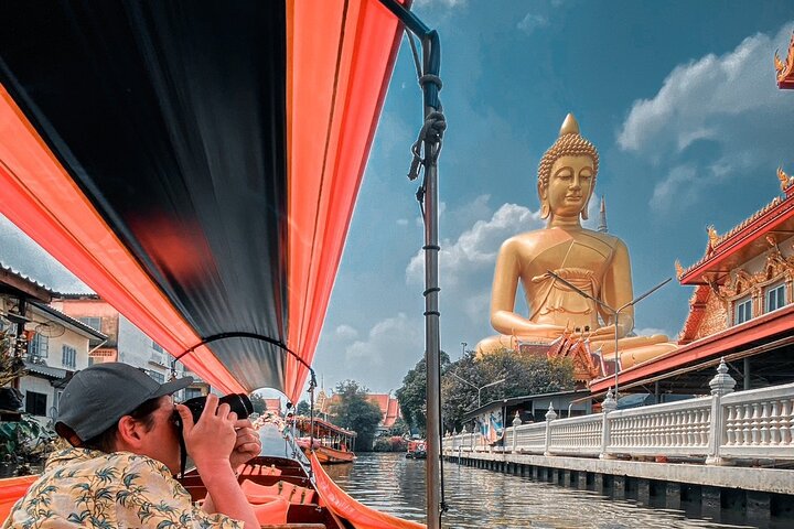 Tour por el Canal de Bangkok : Paseo en barco de 2 horas de duración