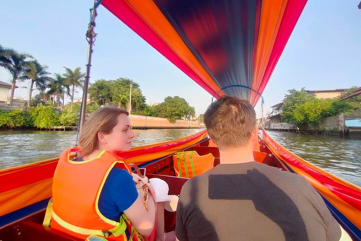 Tour por el Canal de Bangkok : Paseo en barco de 2 horas de duración