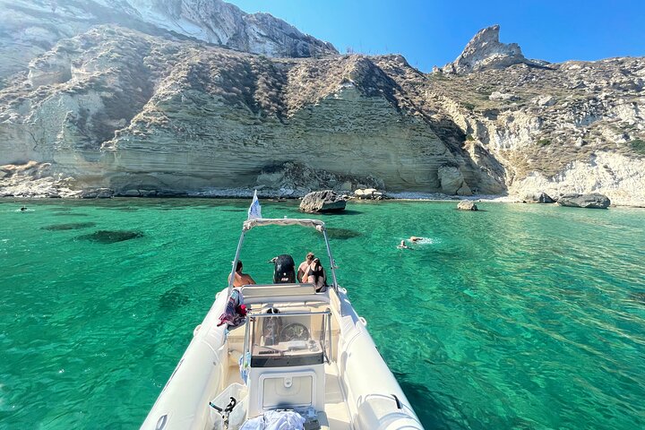 Sella del Diavolo båttur: 4 svømmestopp, snorkling, Prosecco