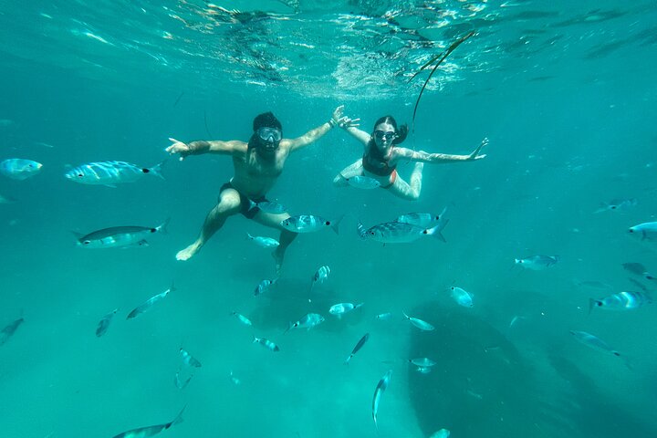 Sella del Diavolo båttur: 4 svømmestopp, snorkling, Prosecco