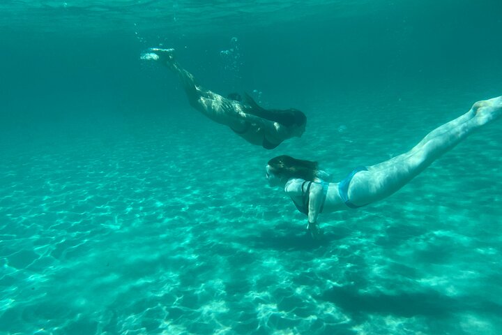 Sella del Diavolo båttur: 4 svømmestopp, snorkling, Prosecco