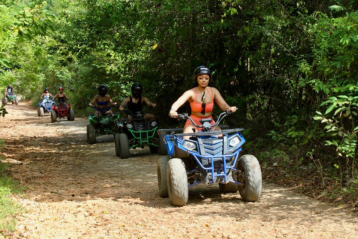 ATV, Bamboe Rafting, Paardrijden n Zwemmen Begeleide Tour