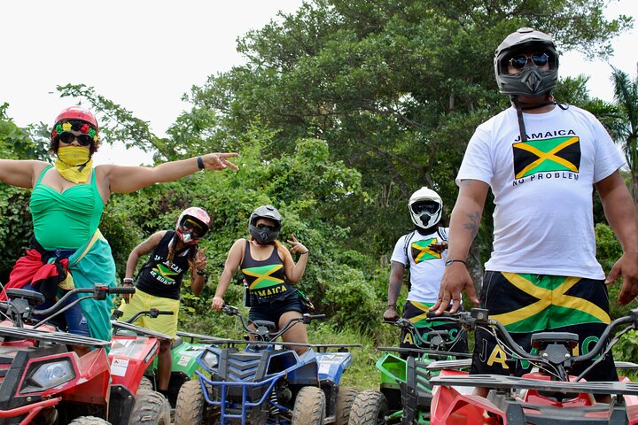 ATV, Bamboe Rafting, Paardrijden n Zwemmen Begeleide Tour