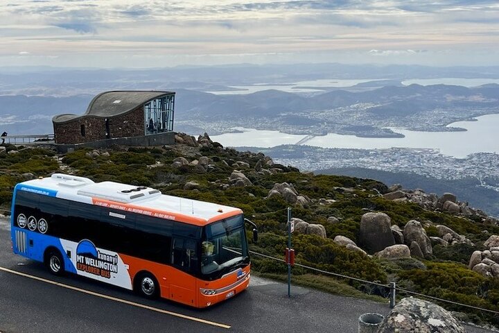 Autobús Kunanyi/Mt Wellington Explorer: recorrido de regreso (2,5 horas)