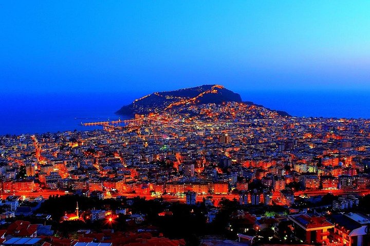 Alanya bytur med svævebane, slot og panoramaudsigt