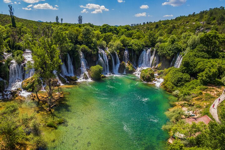 Kravice Vandfald, Mostar og Pocitelj Dagstur fra Dubrovnik