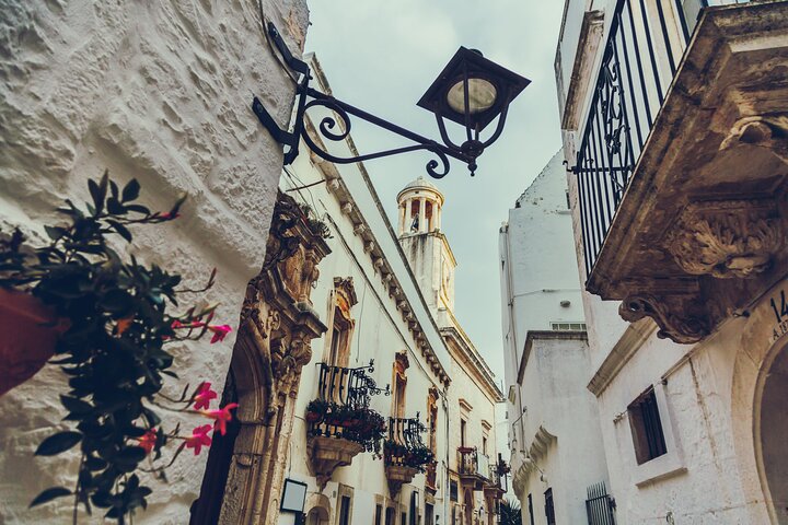 Tour guidato di Alberobello, Martina Franca e Locorotondo da Bari