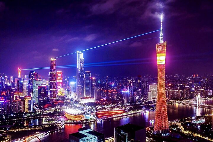 Private ganztägige Stadtrundfahrt durch Guangzhou mit alten und neuen Highlights