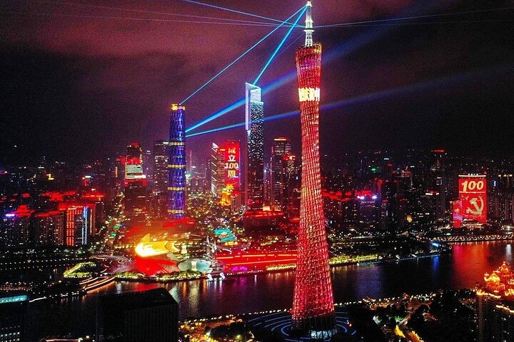 Private ganztägige Stadtrundfahrt durch Guangzhou mit alten und neuen Highlights