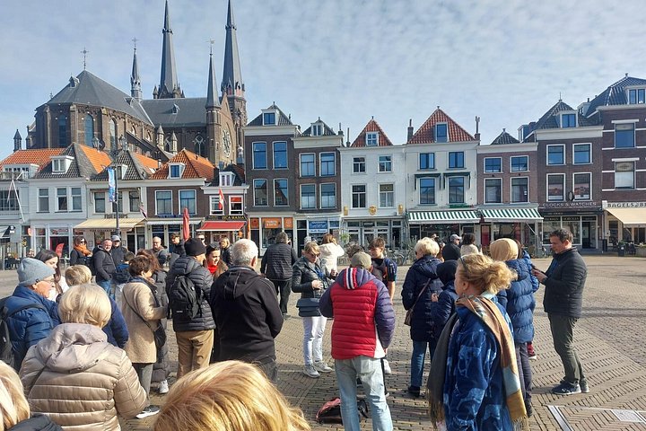 Tour privato a piedi di Delft: tuffati nell'età d'oro Olandese