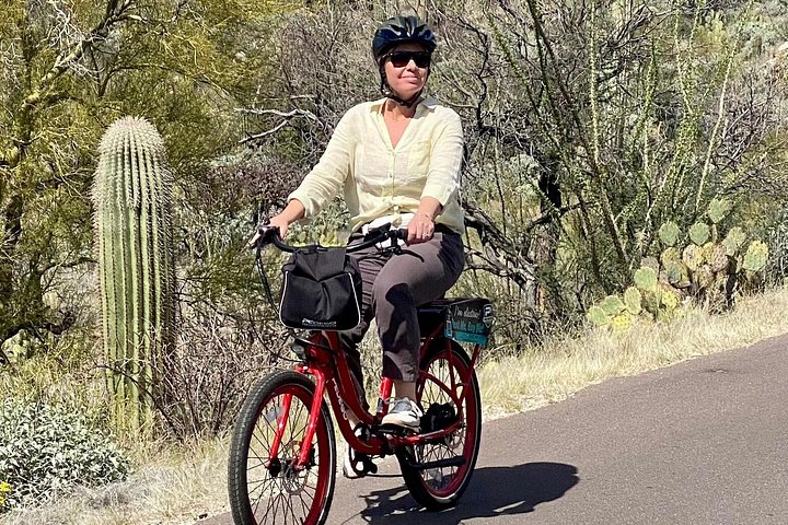 Tour in bici elettrica del Parco nazionale del Saguaro est