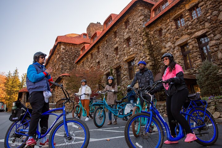 Asheville Historic Downtown guidet elcykeltur med naturskøn udsigt