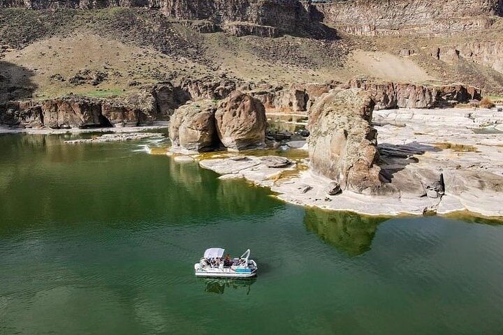 Tour panorámico en barco a Pillar Falls en Twin Falls, Idaho