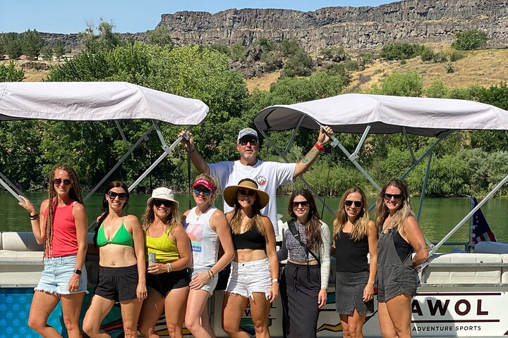 Tour panorámico en barco a Pillar Falls en Twin Falls, Idaho