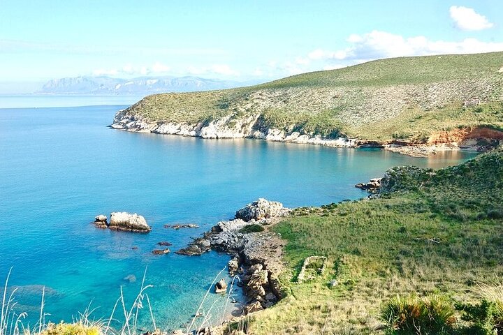 Excursión en barco de día completo de San Vito Lo Capo a Castellammare del Golfo