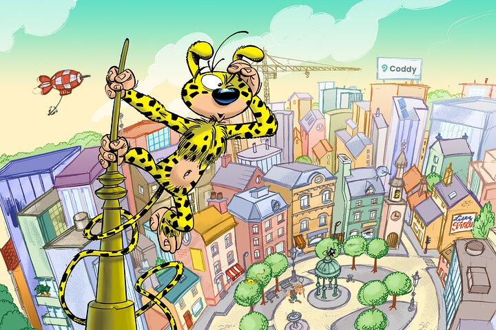 Escape game enfant dans la ville de Namur Marsupilami