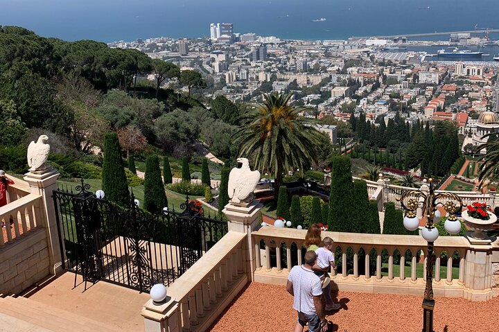 Caesarea, Haifa, Akko og Rosh Hanikra privat tur fra Tel Aviv
