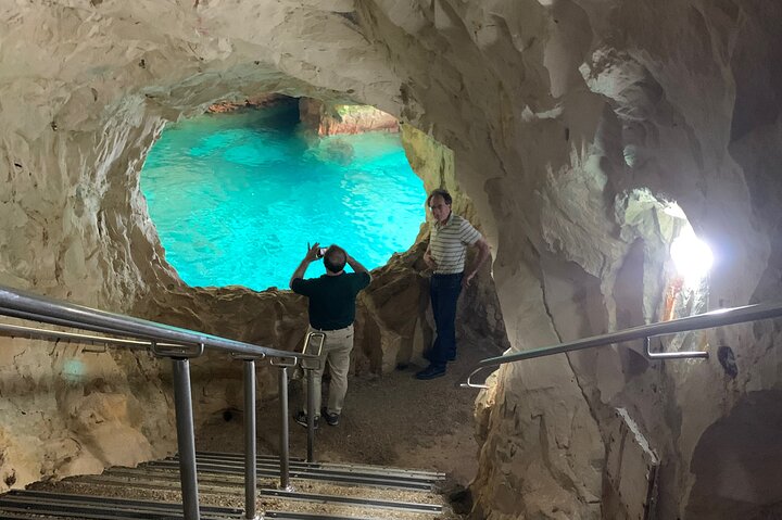 Caesarea, Haifa, Akko og Rosh Hanikra privat tur fra Tel Aviv
