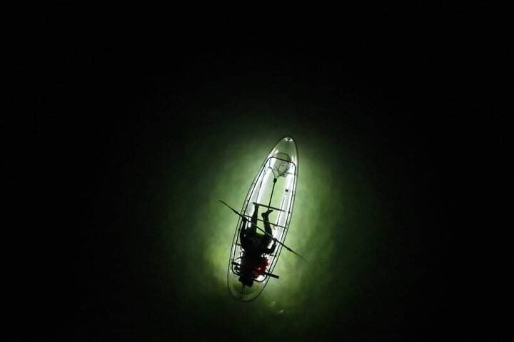 Anna Maria Island - Clear Kayak LED Nachtglas Onderkant Tour
