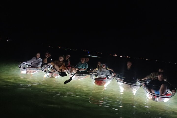 Anna Maria Island - Clear Kayak LED Nachtglas Onderkant Tour