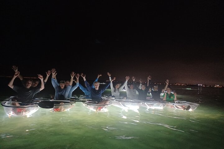 Anna Maria Island - Clear Kayak LED Nachtglas Onderkant Tour