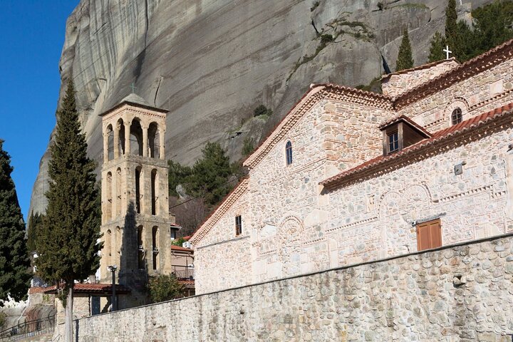 Meteora: Guidet solnedgangstur med klostre og grotter besøk