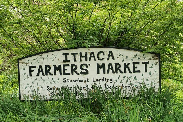 Privé culturele wandeltocht in de historische Ithaca-markt