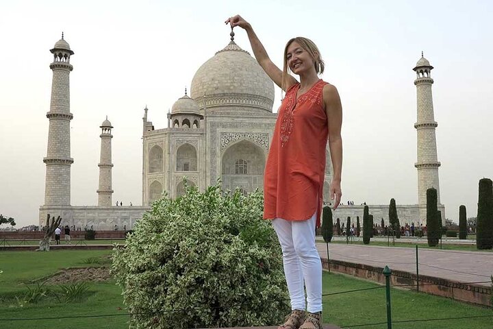 Private Reise nach Taj Mahal von Delhi ohne Anstehen Tickets